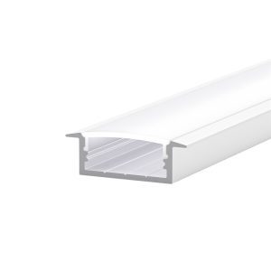 30.5×10mm flanged thin recessed channel for ceilings
