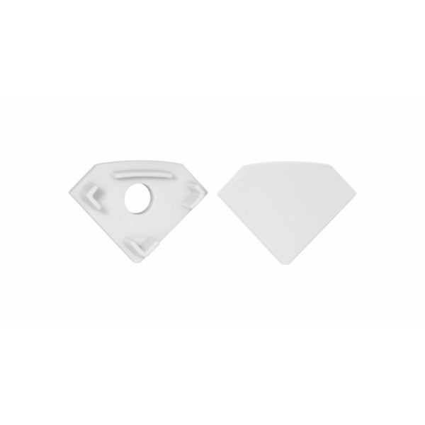 18.4×18.4mm Flat Illumination Corner Profile | AL022 - Image 4