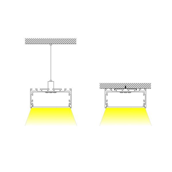 75×35mm Pendant/Surface Channel | AL049 - Image 3