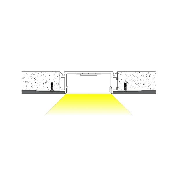 88×18.5mm Wide Flush Mount Profile | AL066 - Image 3
