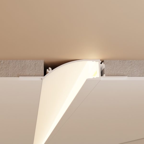 96×18.5mm Wall Wash Flush Profile | AL067 - Image 7