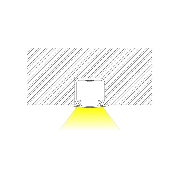 21×16mm Standard Recessed Profile | AL124 - Image 3