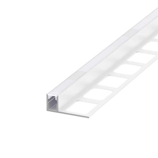 28×11mm recessed profile for tile floors