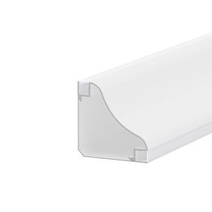 69.5x69.5mm Large Surface Mount Bi-Directional Corner LED Channel for Cove & Wall Washing | AL154